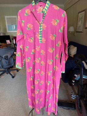 Lisa Corti Milano Pink Floral Tunic Dress | Size L
